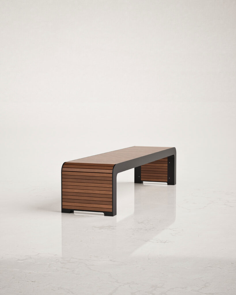 Rendu 3D du mobilier urbain Dawn